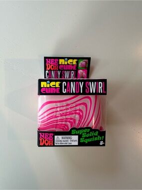 Candy Swirl NeeDoh Nice Cube